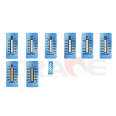 英國(guó)溫度美THERMAX 5格可逆測(cè)溫紙/熱敏貼紙