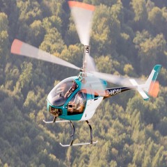 民用共軸雙槳直升機 飛機實驗器材