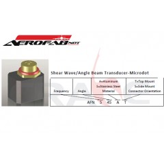 AeroFab/Shear Wave/Angle Beam Transducer‐Microdot/飛機(jī)無損探傷工具